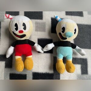 Cuphead and Mugman Plush Set